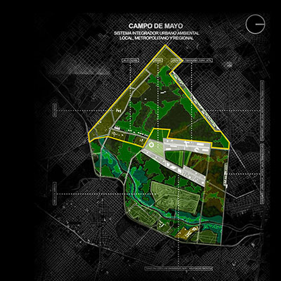 Campo de Mayo / Reconversion de espacios vacantes - Planificación regional y ecológica