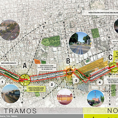 Viaductos / Belgrano sur y San Martín - Diseño urbano