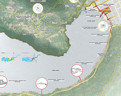 REFUNCIONALIZACIÓN AREA COSTANERA LAGO LACAR Y PIEZAS FOCALES ESCENICAS TERRITORIALES   - 