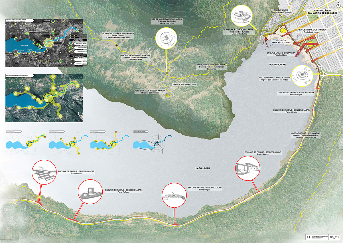 REFUNCIONALIZACIÓN AREA COSTANERA LAGO LACAR Y PIEZAS FOCALES ESCENICAS TERRITORIALES  